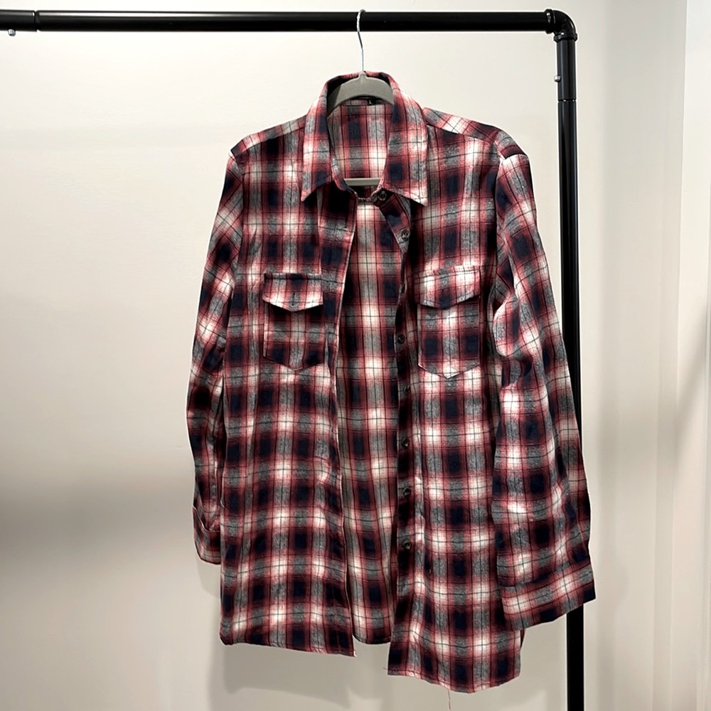 Never worn flannel shirt